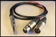 INSERT STANDARD XLR

Made from a single run of Canare cable so there is no joins so no chance of breakage. One Male, One Female XLR (Send /Return) and one Tip Ring Sleve Neutrik X series. Proper insert cable. Built to last and for professional use. Fits Standard Insert Format.
