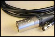 Male XLR MINI XLR

CANARE Star Quad Cable with One Male XLR Neutrik X series and One Switchcraft TA3 miniXLR.
Commonly used to link balanced mini mic input devices.
Balanced Audio
